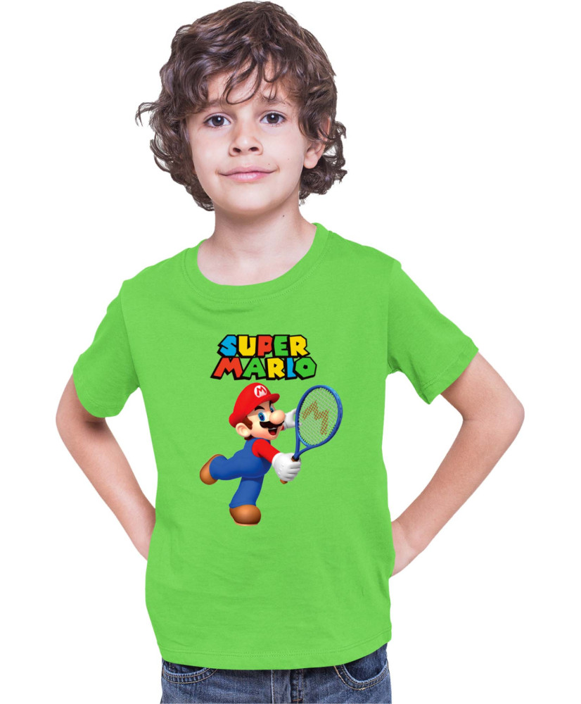 Детска Тениска Super Mario Nintendo Mario Tenis Детска Тениска Super Mario Nintendo Mario Tenis
