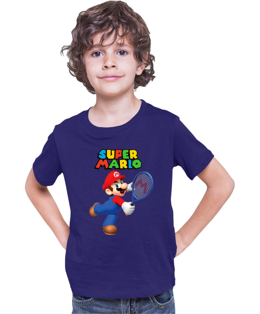Детска Тениска Super Mario Nintendo Mario Tenis Детска Тениска Super Mario Nintendo Mario Tenis