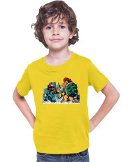 Детска Тениска Super Mario Nintendo Mario Vs Bowser