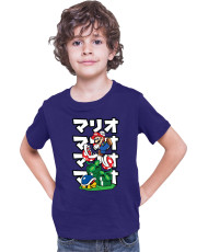 Детска Тениска Super Mario Nintendo Mario Vs Piranha Plants