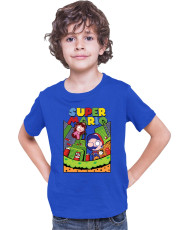 Детска Тениска Super Mario Nintendo Mario World