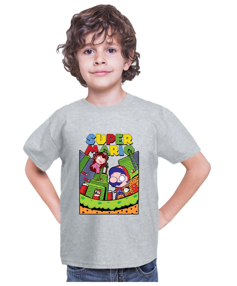 Детска Тениска Super Mario Nintendo Mario World