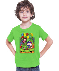 Детска Тениска Super Mario Nintendo Mario World