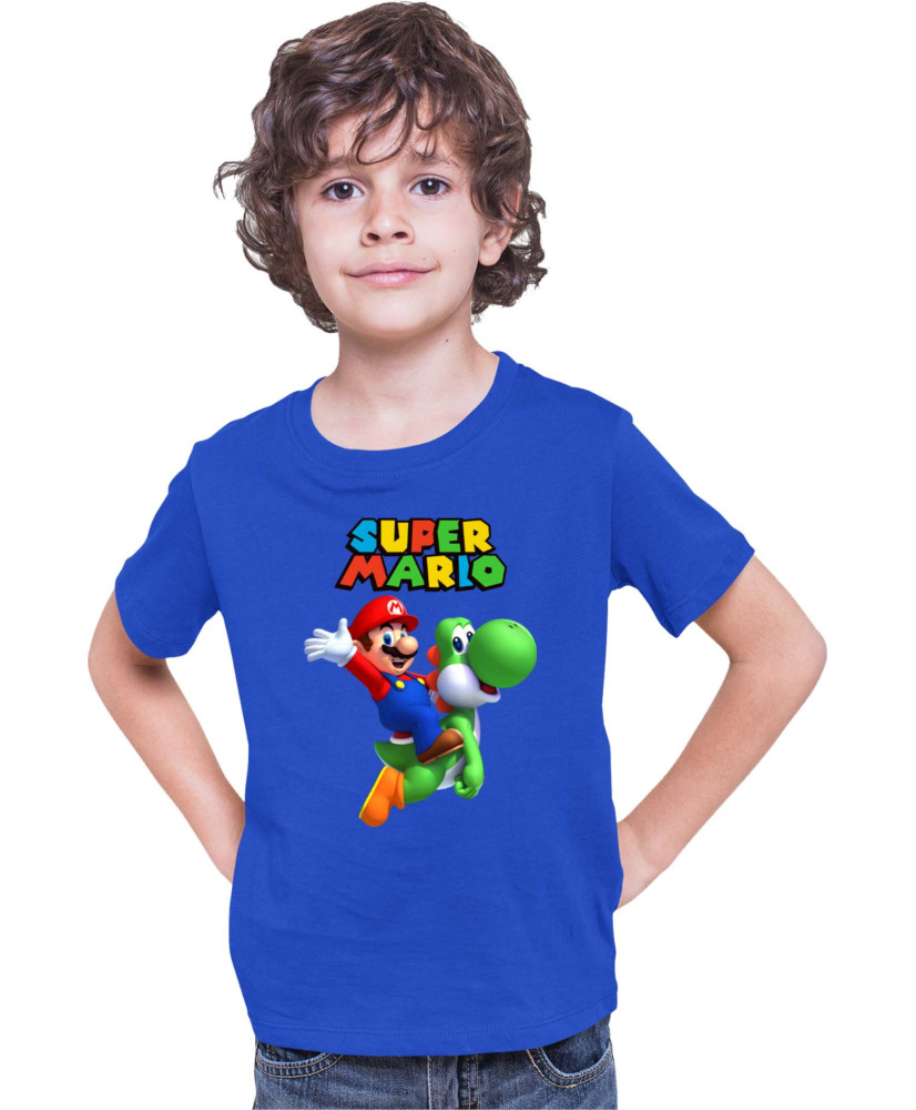 Детска Тениска Super Mario Nintendo Mario Yoshi 2