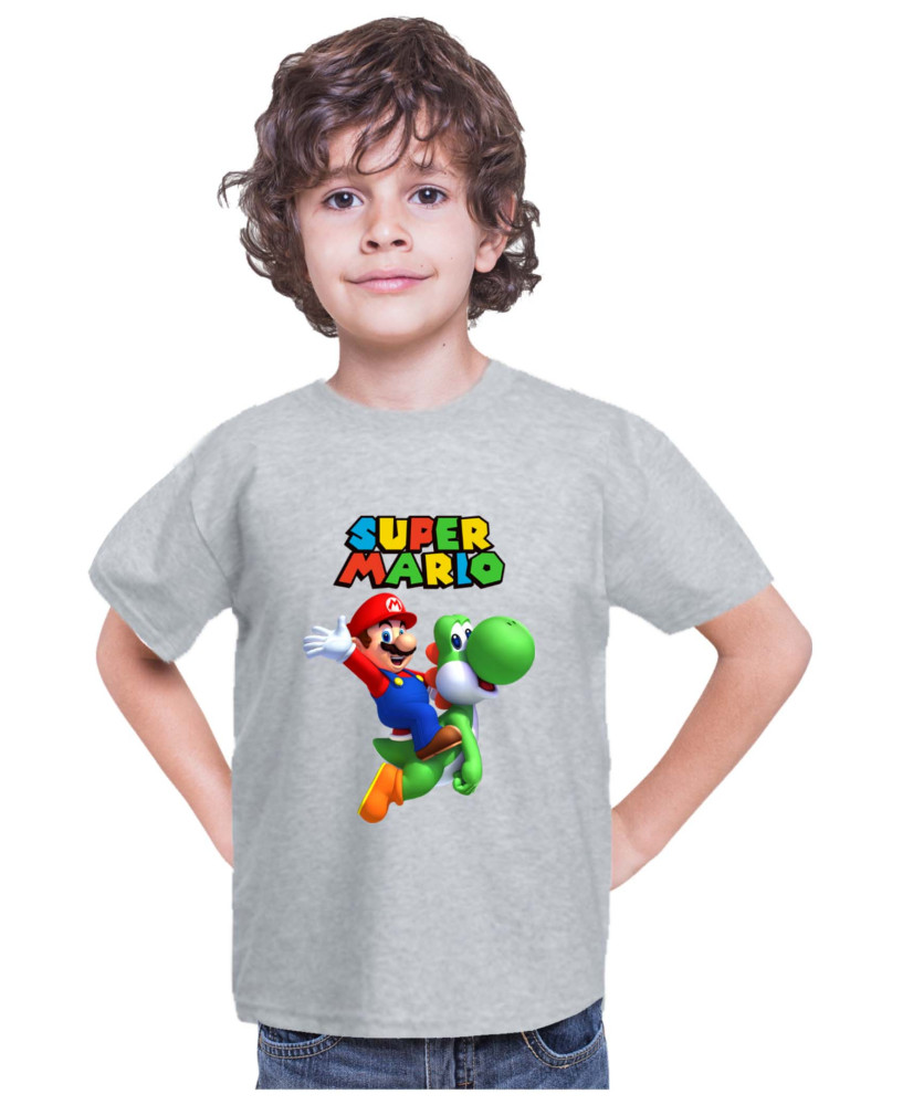 Детска Тениска Super Mario Nintendo Mario Yoshi 2