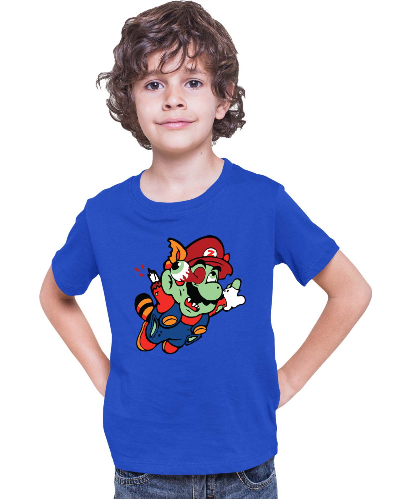 Детска Тениска Super Mario Nintendo Mario Zombie Fly Детска Тениска Super Mario Nintendo Mario Zombie Fly