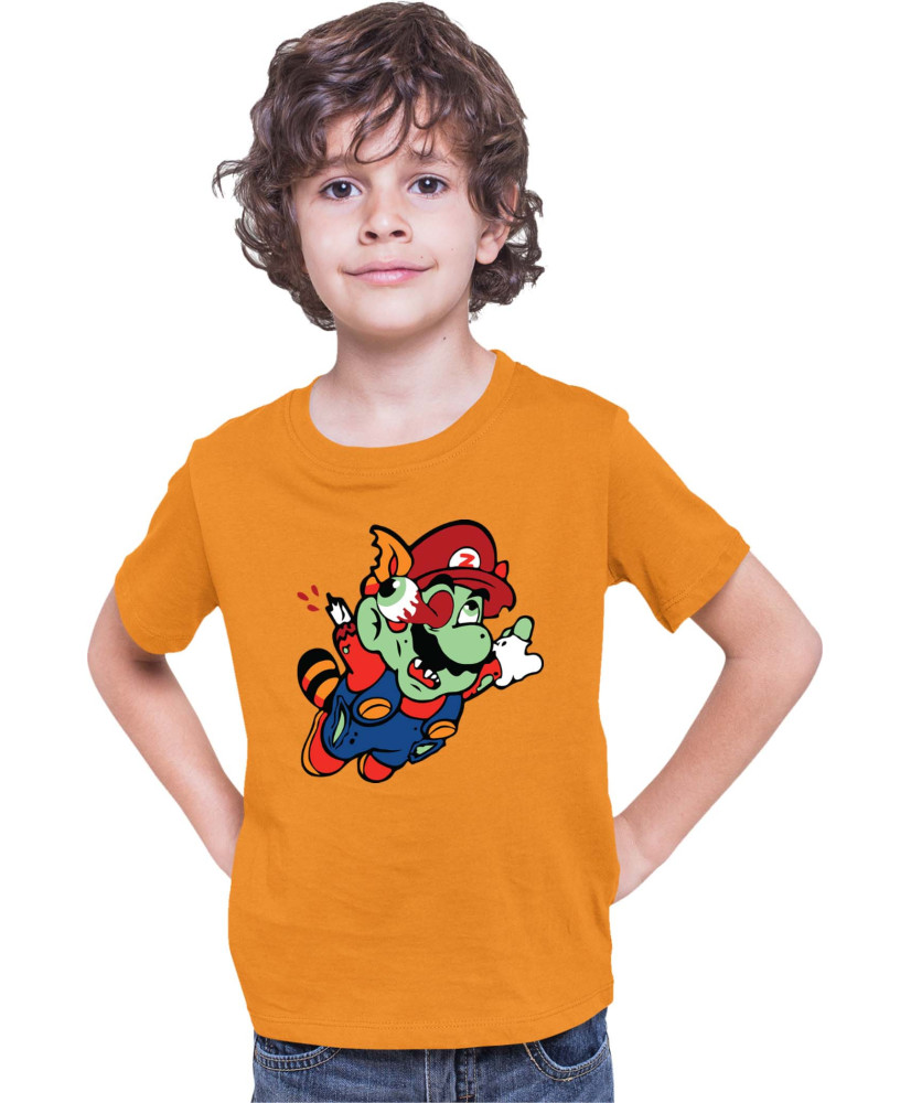 Детска Тениска Super Mario Nintendo Mario Zombie Fly Детска Тениска Super Mario Nintendo Mario Zombie Fly