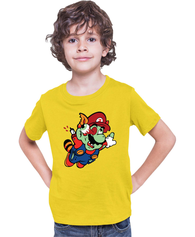 Детска Тениска Super Mario Nintendo Mario Zombie Fly Детска Тениска Super Mario Nintendo Mario Zombie Fly