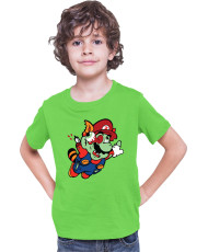 Детска Тениска Super Mario Nintendo Mario Zombie Fly