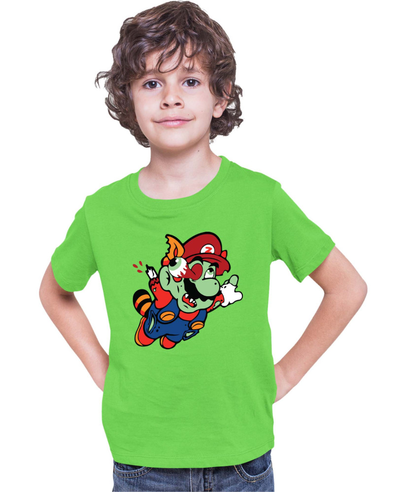 Детска Тениска Super Mario Nintendo Mario Zombie Fly