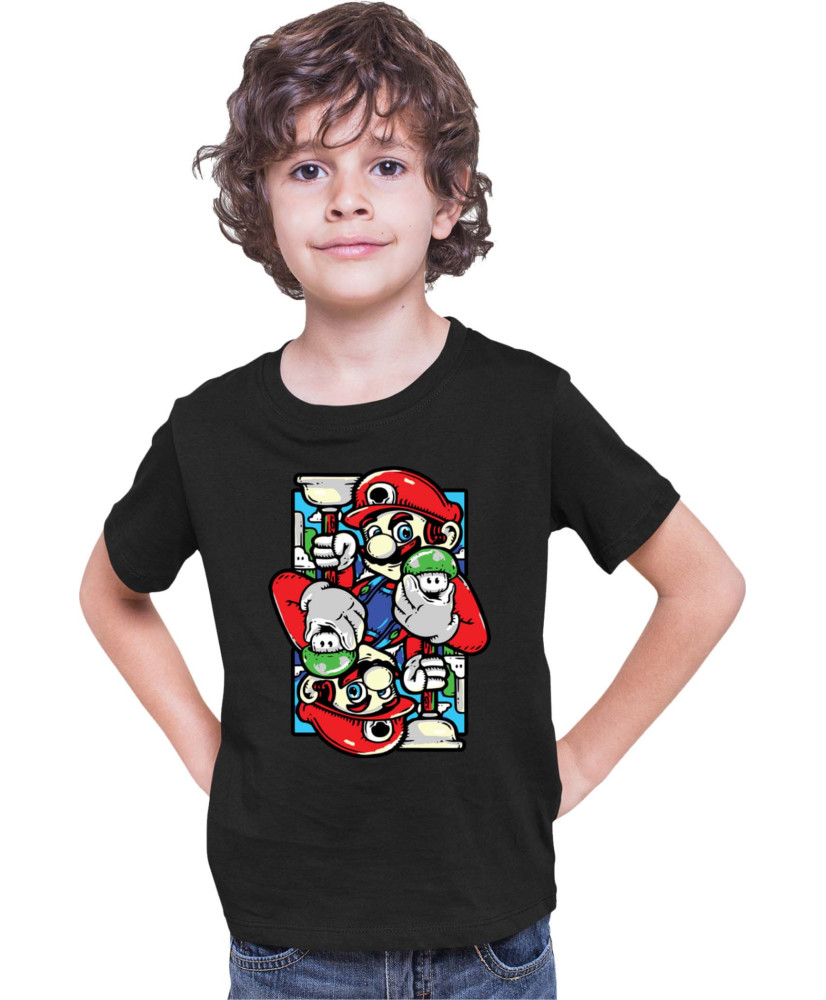 Детска Тениска Super Mario Nintendo Mirror Mario Детска Тениска Super Mario Nintendo Mirror Mario