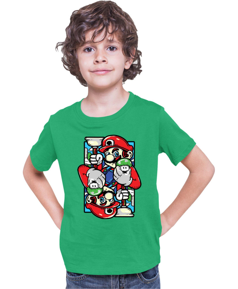 Детска Тениска Super Mario Nintendo Mirror Mario Детска Тениска Super Mario Nintendo Mirror Mario
