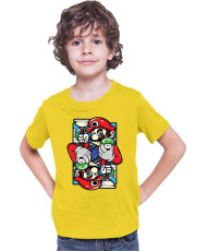 Детска Тениска Super Mario Nintendo Mirror Mario