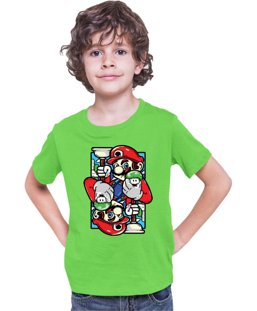 Детска Тениска Super Mario Nintendo Mirror Mario Детска Тениска Super Mario Nintendo Mirror Mario