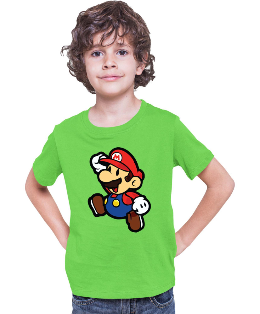 Детска Тениска Super Mario Nintendo Paper Mario 02 Детска Тениска Super Mario Nintendo Paper Mario 02