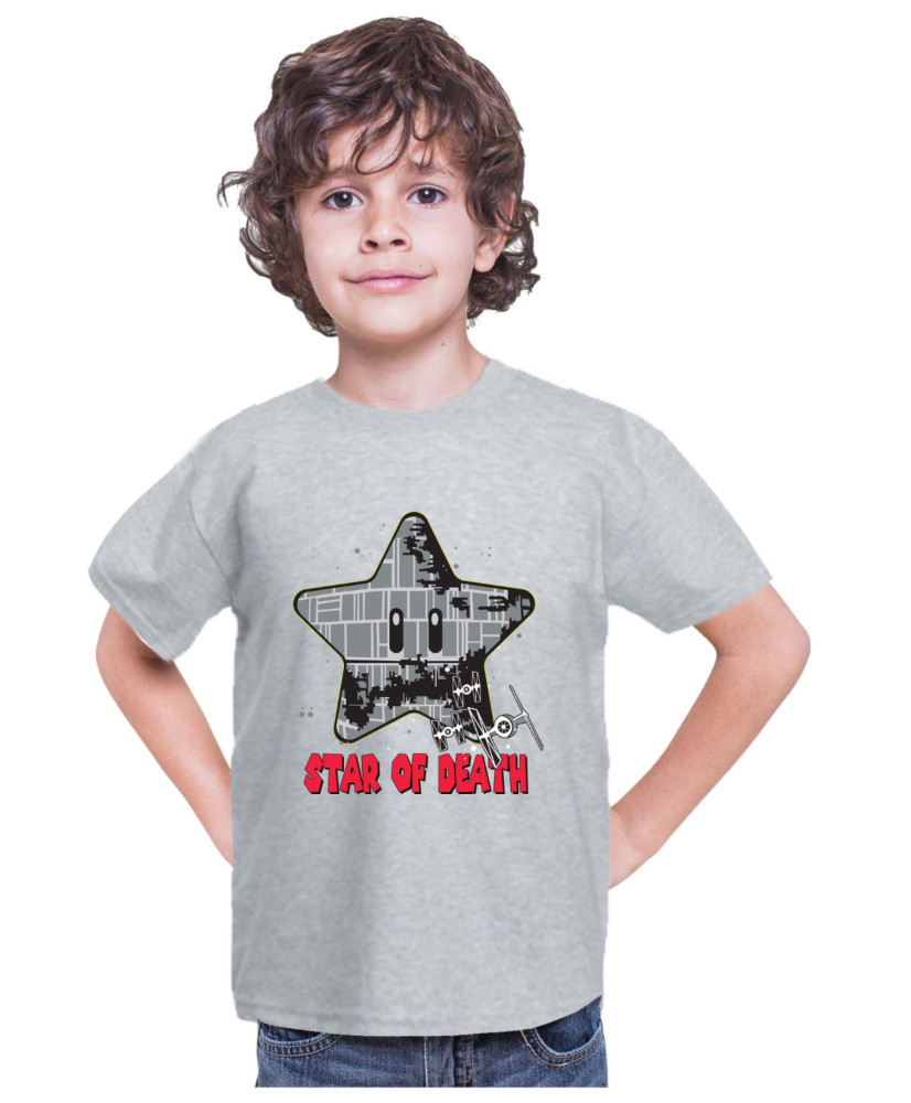 Детска Тениска Super Mario Nintendo Star Of Death