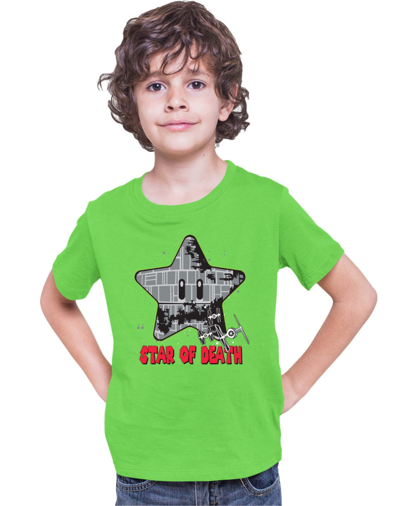 Детска Тениска Super Mario Nintendo Star Of Death