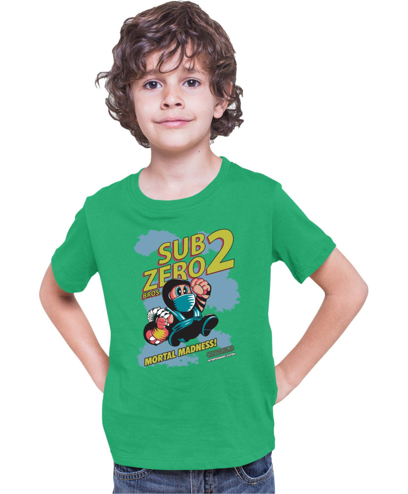 Детска Тениска Super Mario Nintendo Sub Zero Bros 2 Детска Тениска Super Mario Nintendo Sub Zero Bros 2
