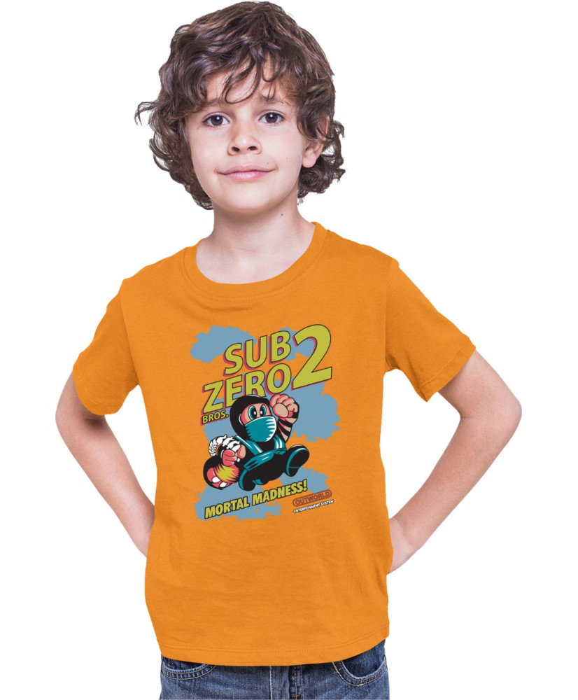 Детска Тениска Super Mario Nintendo Sub Zero Bros 2