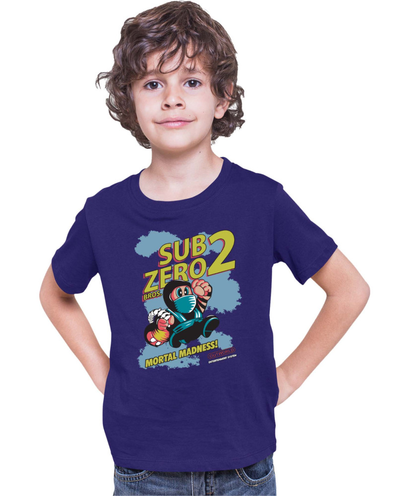 Детска Тениска Super Mario Nintendo Sub Zero Bros 2 Детска Тениска Super Mario Nintendo Sub Zero Bros 2