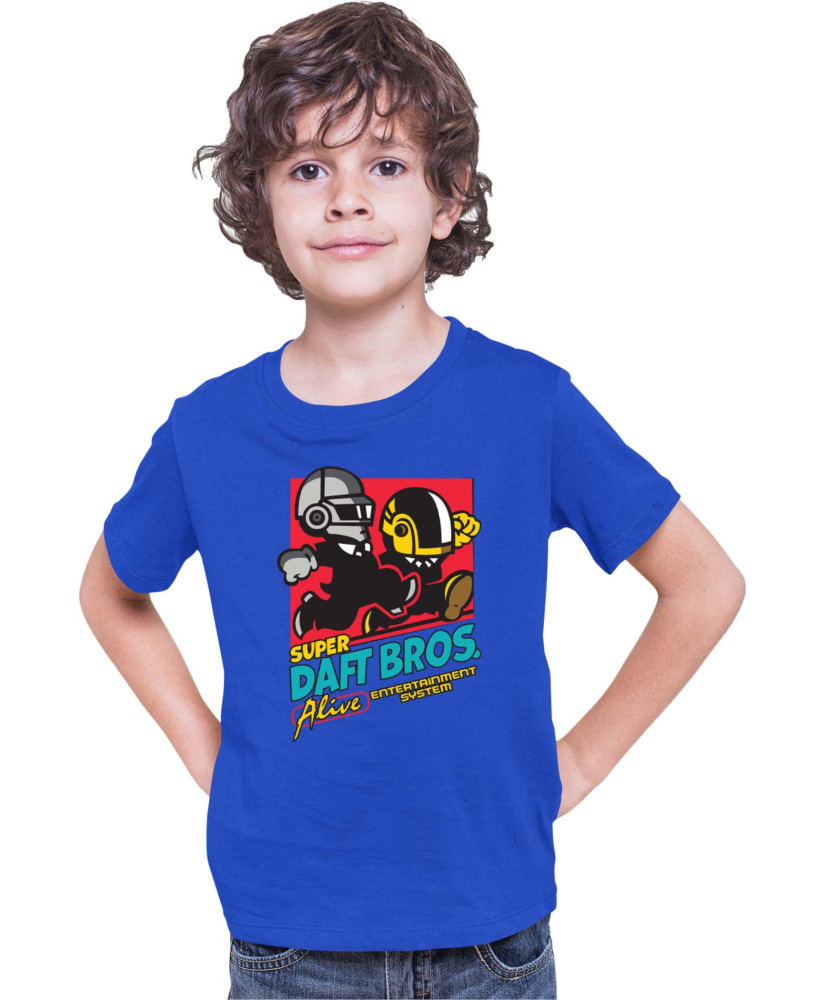 Детска Тениска Super Mario Nintendo Super Daft Bros Детска Тениска Super Mario Nintendo Super Daft Bros
