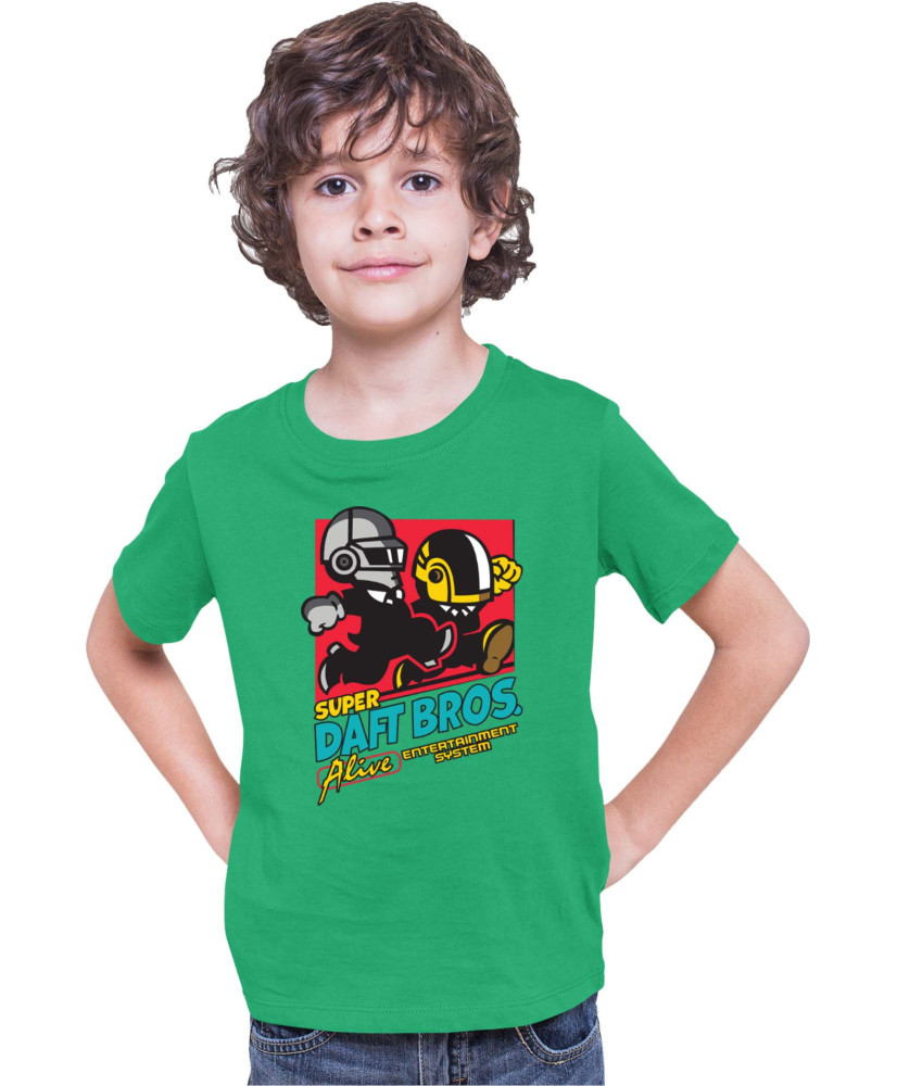 Детска Тениска Super Mario Nintendo Super Daft Bros