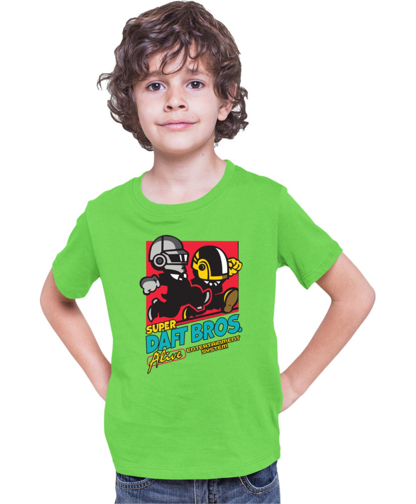 Детска Тениска Super Mario Nintendo Super Daft Bros Детска Тениска Super Mario Nintendo Super Daft Bros