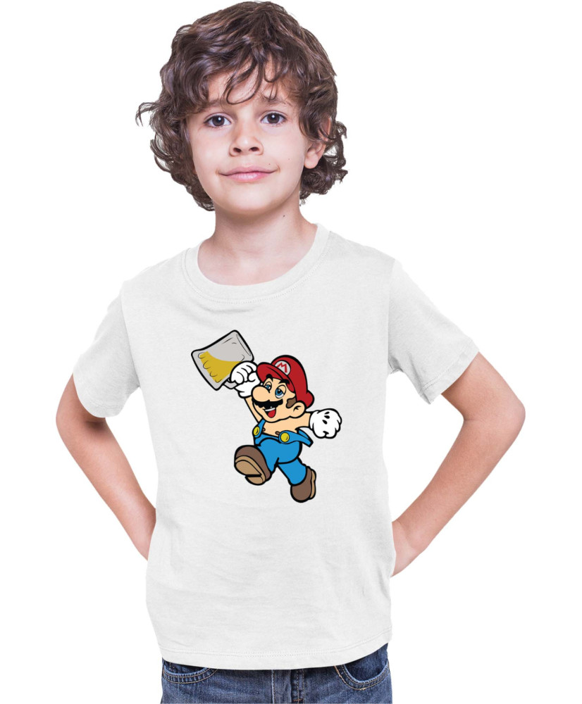 Детска Тениска Super Mario Nintendo Super Drunk Bros Детска Тениска Super Mario Nintendo Super Drunk Bros