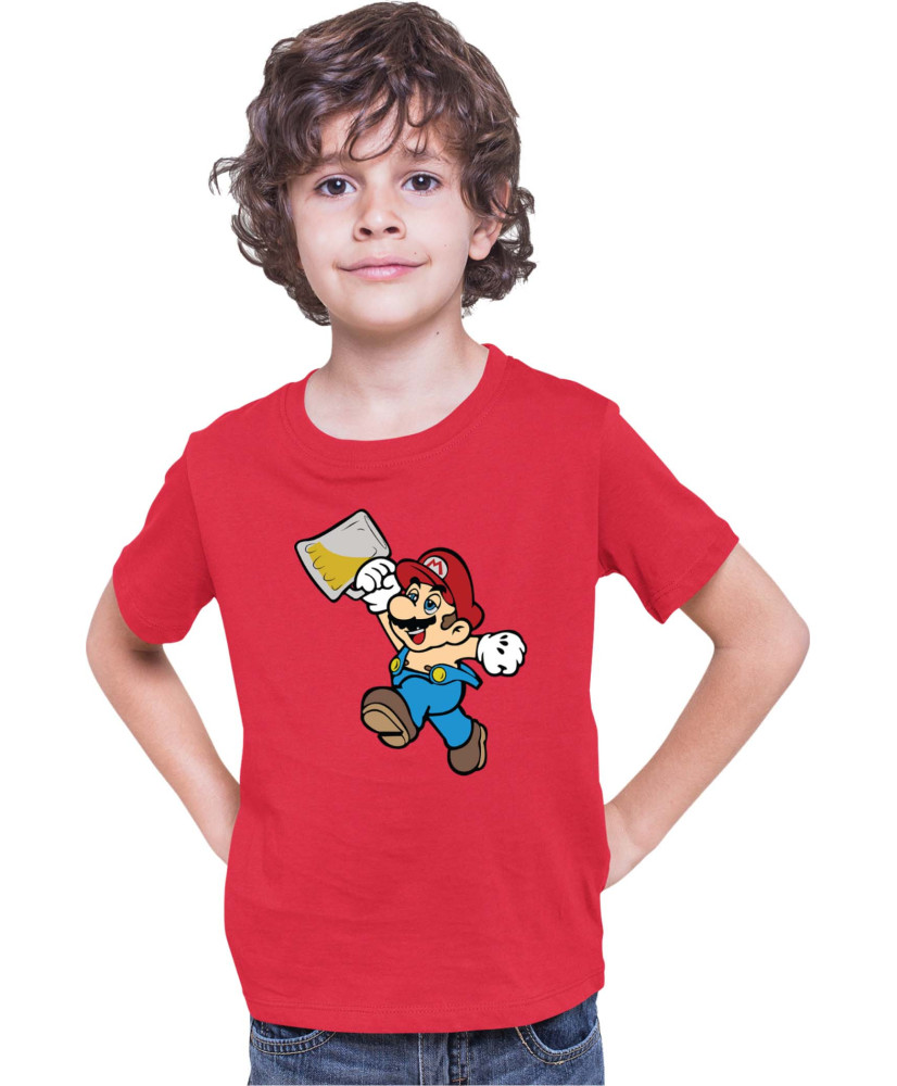 Детска Тениска Super Mario Nintendo Super Drunk Bros Детска Тениска Super Mario Nintendo Super Drunk Bros