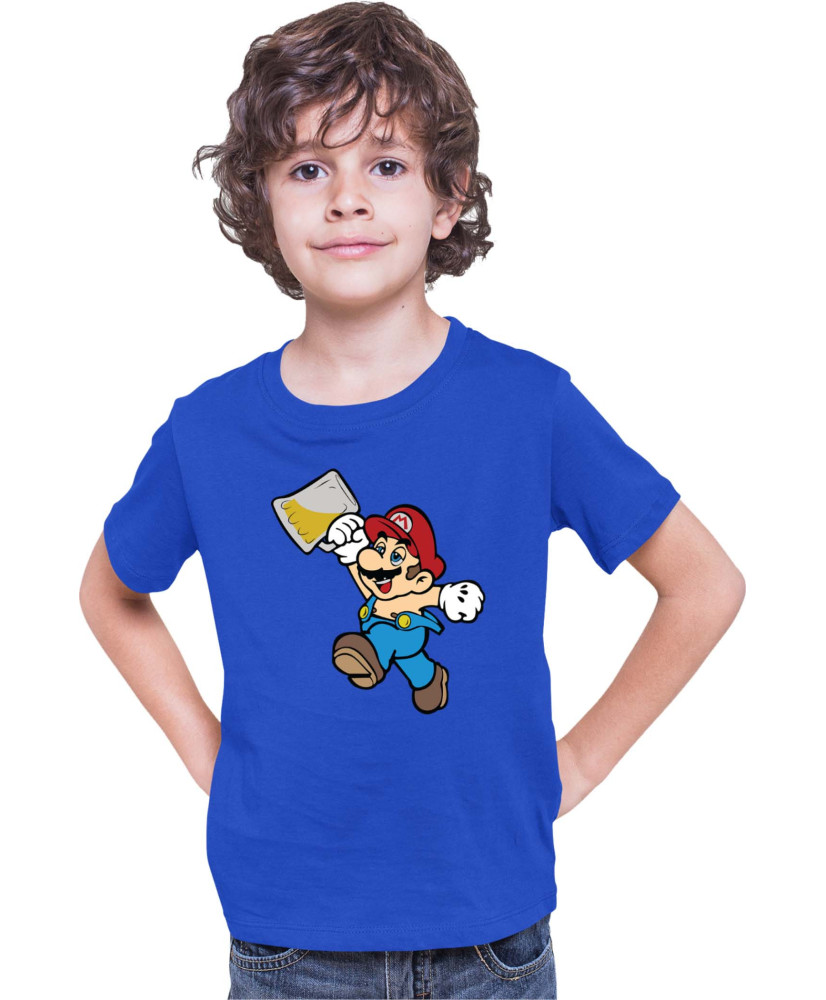 Детска Тениска Super Mario Nintendo Super Drunk Bros Детска Тениска Super Mario Nintendo Super Drunk Bros