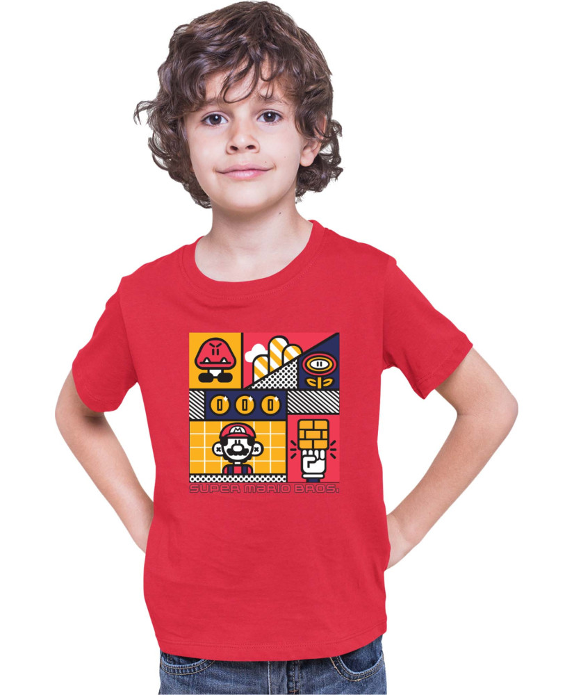 Детска Тениска Super Mario Nintendo Super Mario Bros Детска Тениска Super Mario Nintendo Super Mario Bros