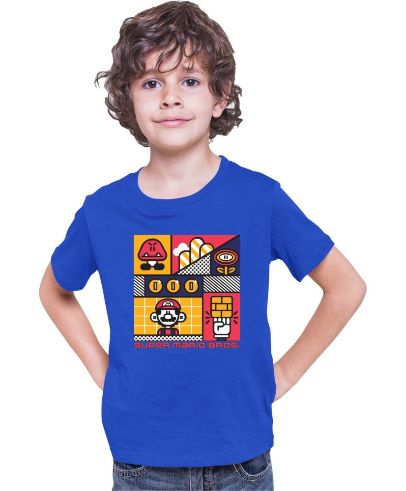 Детска Тениска Super Mario Nintendo Super Mario Bros