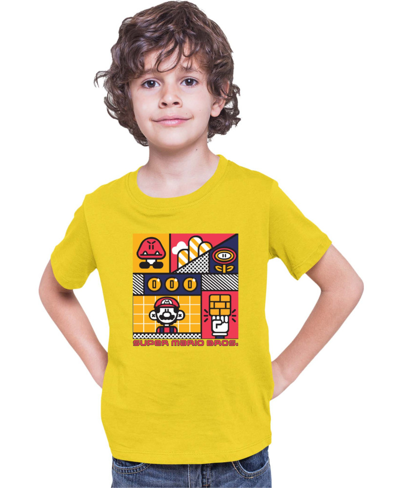 Детска Тениска Super Mario Nintendo Super Mario Bros Детска Тениска Super Mario Nintendo Super Mario Bros