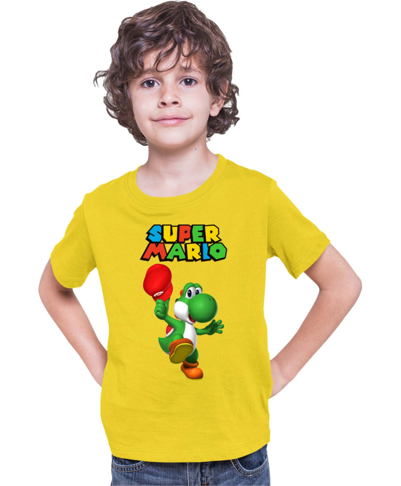 Детска Тениска Super Mario Nintendo Yoshi 3 Детска Тениска Super Mario Nintendo Yoshi 3