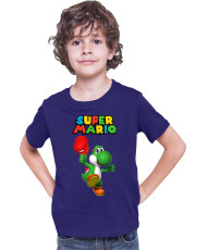 Детска Тениска Super Mario Nintendo Yoshi 3