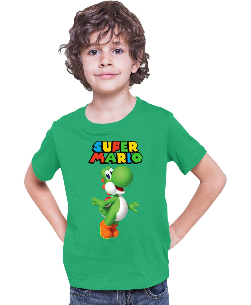 Детска Тениска Super Mario Nintendo Yoshi 4 Детска Тениска Super Mario Nintendo Yoshi 4