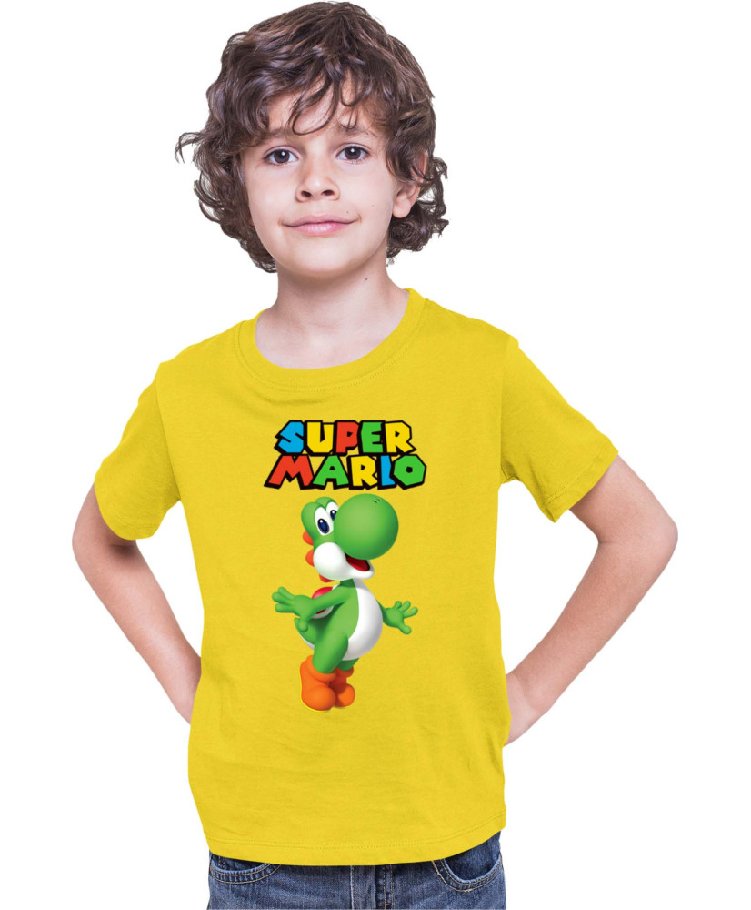 Детска Тениска Super Mario Nintendo Yoshi 4 Детска Тениска Super Mario Nintendo Yoshi 4