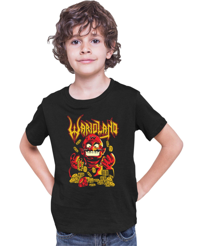 Детска Тениска Super Mario Nintendo Warioland Детска Тениска Super Mario Nintendo Warioland
