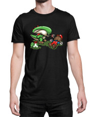 Мъжка Тениска Super Mario Nintendo Alien Mario