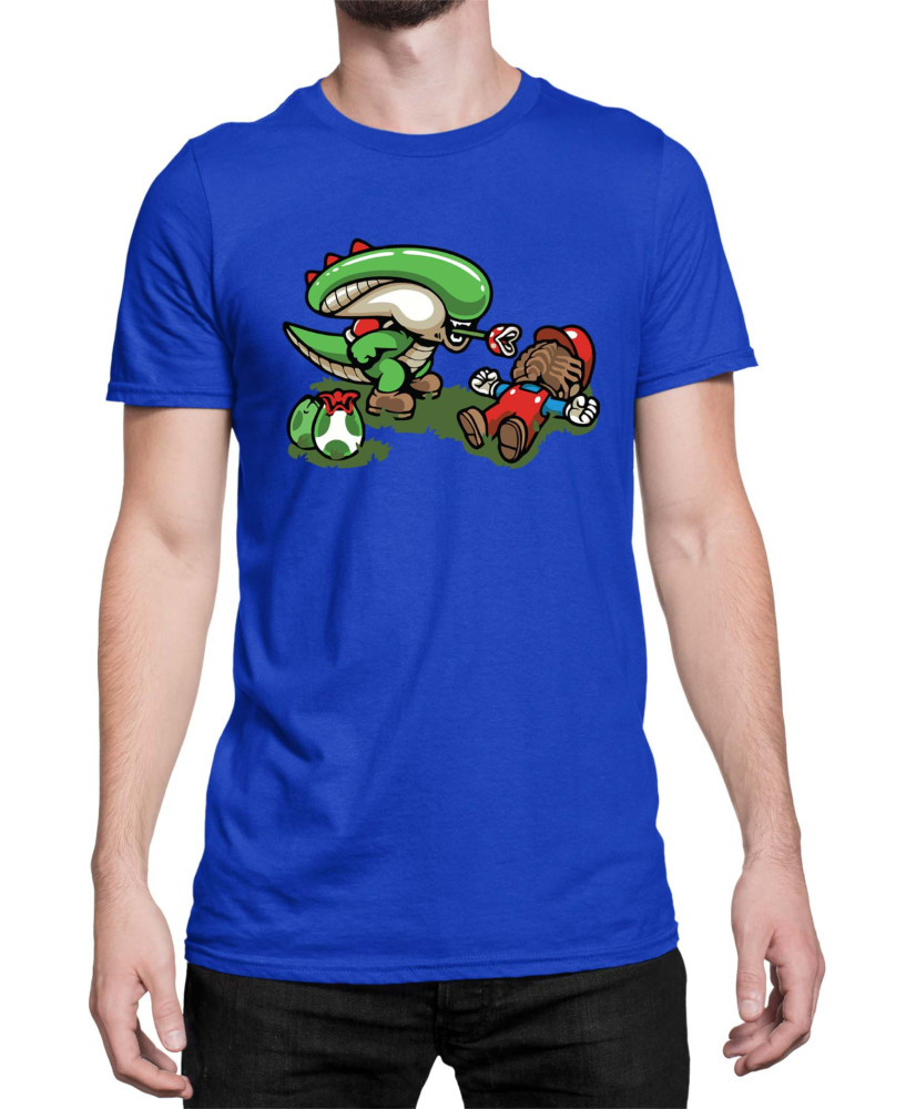 Мъжка Тениска Super Mario Nintendo Alien Mario