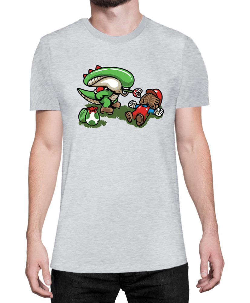 Мъжка Тениска Super Mario Nintendo Alien Mario