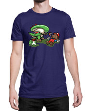 Мъжка Тениска Super Mario Nintendo Alien Mario