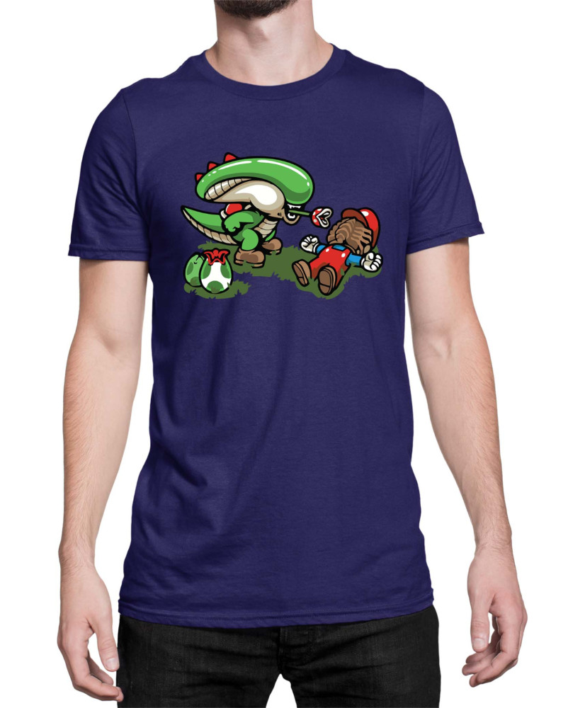 Мъжка Тениска Super Mario Nintendo Alien Mario