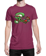 Мъжка Тениска Super Mario Nintendo Alien Mario