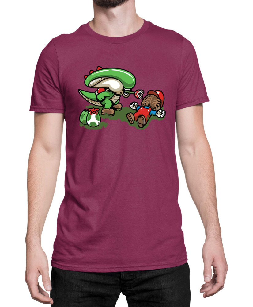 Мъжка Тениска Super Mario Nintendo Alien Mario