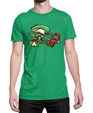 Мъжка Тениска Super Mario Nintendo Alien Mario