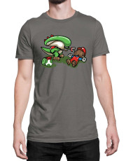 Мъжка Тениска Super Mario Nintendo Alien Mario