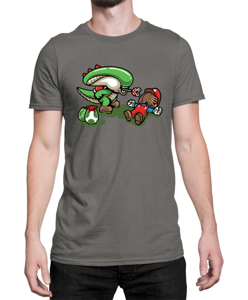 Мъжка Тениска Super Mario Nintendo Alien Mario