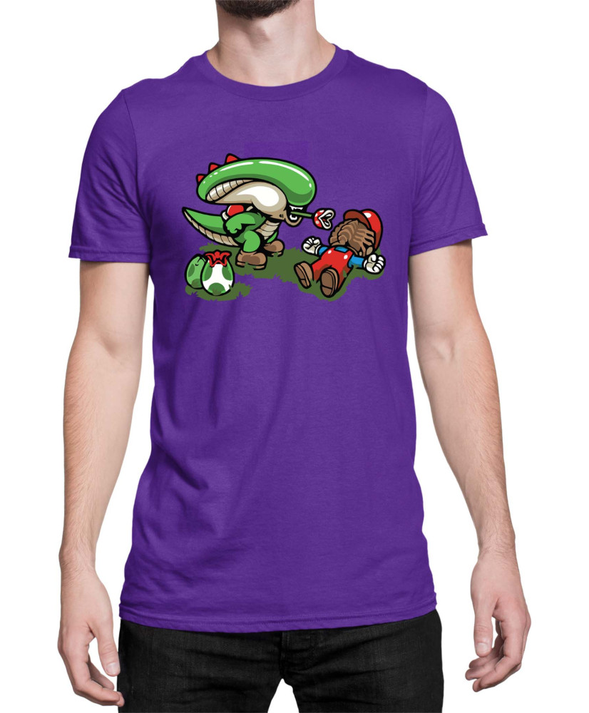 Мъжка Тениска Super Mario Nintendo Alien Mario