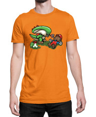 Мъжка Тениска Super Mario Nintendo Alien Mario